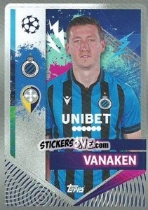 Sticker Hans Vanaken - UEFA Champions League 2022-2023
 n. 165 - Topps