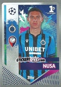 Sticker Antonio Nusa (1st Sticker) - UEFA Champions League 2022-2023
 n. 166 - Topps