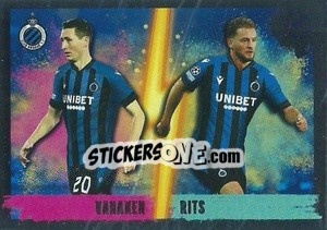 Figurina Hans Vanaken / Mats Rits (Double Impact) - UEFA Champions League 2022-2023
 - Topps