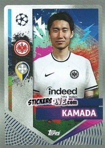 Sticker Daichi Kamada - UEFA Champions League 2022-2023
 n. 181 - Topps