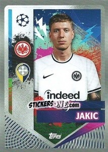 Sticker Kristijan Jakic - UEFA Champions League 2022-2023
 n. 182 - Topps