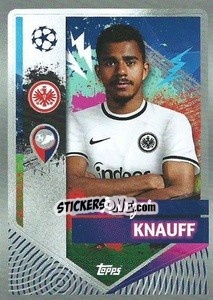 Sticker Ansgar Knauff - UEFA Champions League 2022-2023
 n. 184 - Topps
