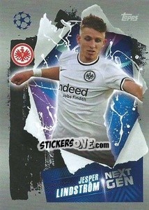 Sticker Jesper Lindström (Next Gen) - UEFA Champions League 2022-2023
 n. 187 - Topps