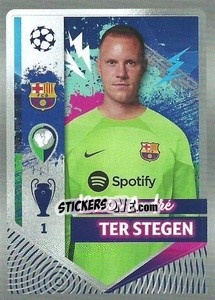 Cromo Marc-André ter Stegen - UEFA Champions League 2022-2023
 n. 189 - Topps