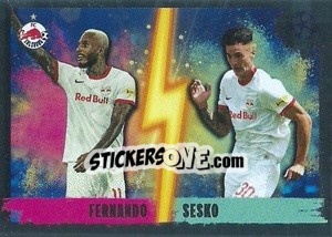 Sticker Fernando / Benjamin Sesko (Double Impact) - UEFA Champions League 2022-2023
 n. 278 - Topps
