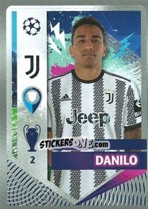 Sticker Danilo - UEFA Champions League 2022-2023
 n. 283 - Topps
