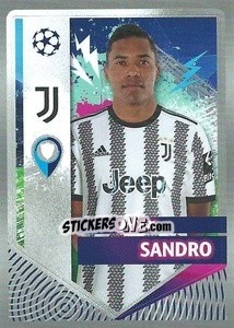 Sticker Alex Sandro - UEFA Champions League 2022-2023
 n. 284 - Topps