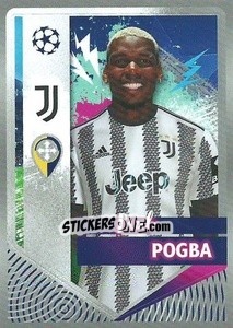 Sticker Paul Pogba - UEFA Champions League 2022-2023
 n. 289 - Topps