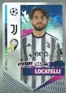Sticker Manuel Locatelli - UEFA Champions League 2022-2023
 n. 290 - Topps