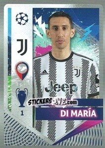 Sticker Ángel Di María - UEFA Champions League 2022-2023
 - Topps
