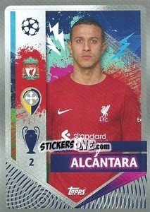 Sticker Thiago Alcántara - UEFA Champions League 2022-2023
 n. 306 - Topps