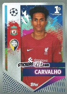 Sticker Fabio Carvalho (1st Sticker) - UEFA Champions League 2022-2023
 - Topps
