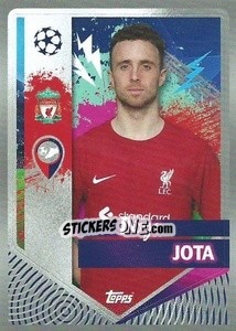 Sticker Diogo Jota - UEFA Champions League 2022-2023
 - Topps