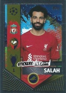 Sticker Mohamed Salah (Golden Goalscorer) - UEFA Champions League 2022-2023
 n. 311 - Topps