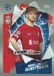 Cromo Harvey Elliott (Next Gen) - UEFA Champions League 2022-2023
 - Topps