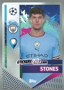 Sticker John Stones - UEFA Champions League 2022-2023
 - Topps