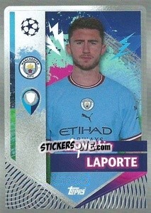 Sticker Aymeric Laporte - UEFA Champions League 2022-2023
 n. 319 - Topps