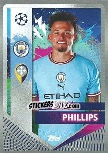 Sticker Kalvin Phillips - UEFA Champions League 2022-2023
 n. 321 - Topps