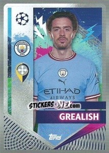 Cromo Jack Grealish - UEFA Champions League 2022-2023
 - Topps