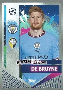 Sticker Kevin De Bruyne - UEFA Champions League 2022-2023
 n. 324 - Topps