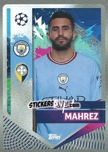 Sticker Riyad Mahrez - UEFA Champions League 2022-2023
 n. 325 - Topps