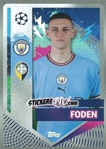 Figurina Phil Foden - UEFA Champions League 2022-2023
 - Topps