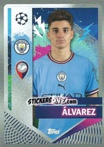 Sticker Julián Álvarez - UEFA Champions League 2022-2023
 n. 328 - Topps
