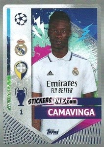 Sticker Eduardo Camavinga - UEFA Champions League 2022-2023
 n. 397 - Topps