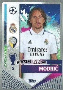 Sticker Luka Modrić - UEFA Champions League 2022-2023
 n. 398 - Topps