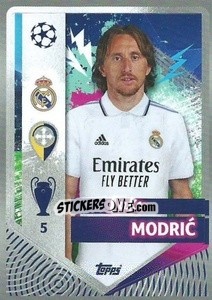 Sticker Luka Modrić - UEFA Champions League 2022-2023
 - Topps