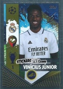 Sticker Vinícius Júnior (Golden Goalscorer) - UEFA Champions League 2022-2023
 - Topps
