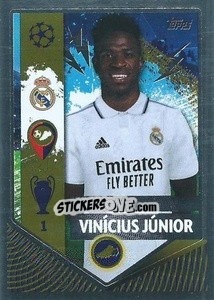 Sticker Vinícius Júnior (Golden Goalscorer) - UEFA Champions League 2022-2023
 n. 402 - Topps