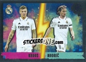 Sticker Toni Kroos / Luka Modrić (Double Impact) - UEFA Champions League 2022-2023
 n. 404 - Topps