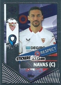 Figurina Jesús Navas (Captain) - UEFA Champions League 2022-2023
 - Topps