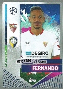 Sticker Fernando - UEFA Champions League 2022-2023
 n. 410 - Topps