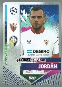 Sticker Joan Jordán - UEFA Champions League 2022-2023
 n. 414 - Topps