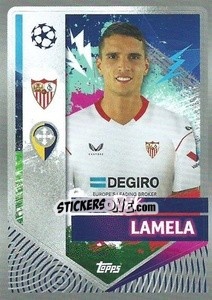 Sticker Erik Lamela - UEFA Champions League 2022-2023
 n. 417 - Topps