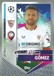 Sticker Papu Gómez - UEFA Champions League 2022-2023
 n. 418 - Topps
