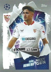 Sticker Iván Romero (Next Gen) - UEFA Champions League 2022-2023
 n. 421 - Topps