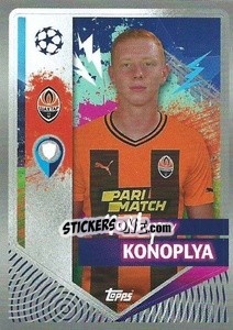 Sticker Yukhym Konoplya - UEFA Champions League 2022-2023
 n. 424 - Topps