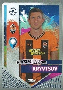 Sticker Sergii Kryvtsov - UEFA Champions League 2022-2023
 n. 428 - Topps