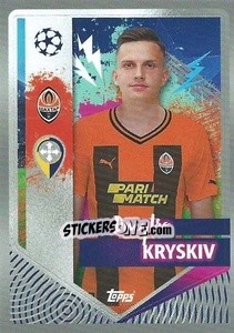 Sticker Dmytro Kryskiv - UEFA Champions League 2022-2023
 n. 430 - Topps