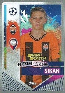 Sticker Danylo Sikan - UEFA Champions League 2022-2023
 n. 436 - Topps