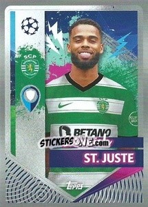 Sticker Jeremiah St. Juste - UEFA Champions League 2022-2023
 n. 443 - Topps