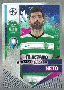Sticker Luís Neto - UEFA Champions League 2022-2023
 n. 444 - Topps