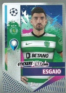 Sticker Ricardo Esgaio - UEFA Champions League 2022-2023
 n. 447 - Topps