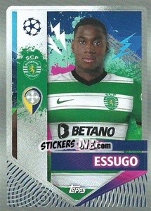 Sticker Dário Essugo - UEFA Champions League 2022-2023
 - Topps