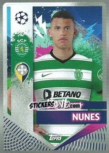 Sticker Matheus Nunes - UEFA Champions League 2022-2023
 n. 451 - Topps