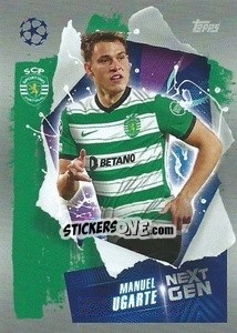 Sticker Manuel Ugarte (Next Gen) - UEFA Champions League 2022-2023
 n. 457 - Topps
