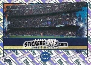 Sticker Camp Nou (Highest Attendance) - UEFA Champions League 2022-2023
 - Topps